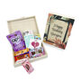 Personalised Botanical Vegan Chocolate Snacks Box, thumbnail 1 of 9