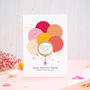 Personalised Valentine's Balloons Scratch Card, thumbnail 1 of 9