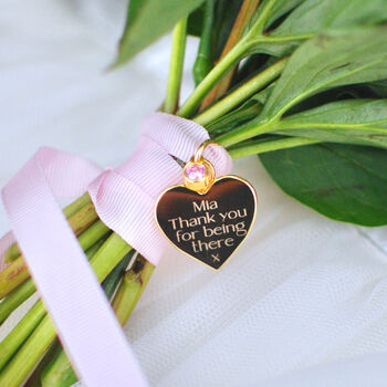 Personalised Wedding Bouquet Keepsake Charm, 3 of 12