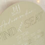 Manhattan Acrylic Wedding Table Plan, thumbnail 7 of 9