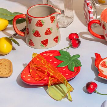 Strawberry Shaped Trinket Dish, 2 of 3