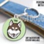 Siberian Husky ID Tag, thumbnail 3 of 5