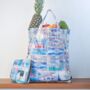 Fold Out Shopping Bag Made From Upcycled Plastic Waste, thumbnail 1 of 3