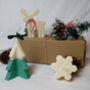 Handmade Christmas Soy Wax Candle Gift Set, thumbnail 2 of 5