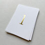 Foil Pressed Gold Table Numbers, thumbnail 2 of 3