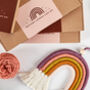 Make Your Own Macrame Rainbow Craft Kit, thumbnail 10 of 11