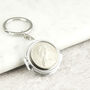 Personalised 50th Birthday Ten Pence Compact Mirror Keyring, thumbnail 6 of 7
