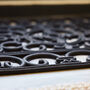Newby Traditional Rubber Door Mat, thumbnail 5 of 5