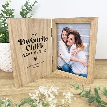 Personalised My Favourite Child Gave Me This Book Photo Frame, 3 of 10
