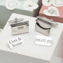 Personalised Envelope And Letter Cufflinks, thumbnail 1 of 3