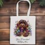 Personalised Cockapoo In Christmas Lights, thumbnail 6 of 12