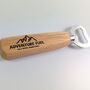 Wooden Bottle Opener, Adventurer Hiking, Father's Day, thumbnail 3 of 6