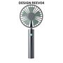 Hand Held Fan Or With Table Stand Usb Rechargeable, thumbnail 4 of 9
