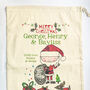 Personalised Father Christmas Sack, thumbnail 7 of 7
