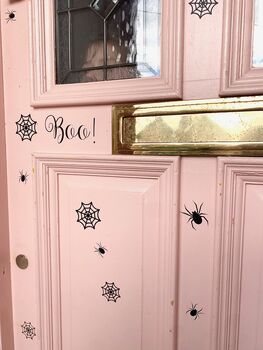 Halloween Spiderweb Wall Stickers, 2 of 8