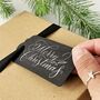 Black Merry Christmas Luxe Gift Tags, thumbnail 5 of 6