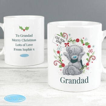 Personalised Me To You Christmas Mug – For Grandad, Dad, Son Or Special Someone, 3 of 3