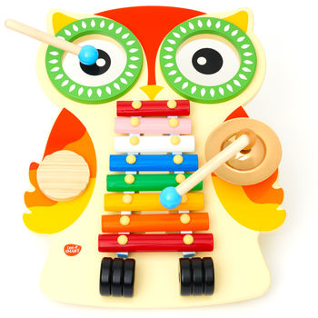 Wooden Owl Musical Instrument Set, 8 of 12