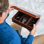 Personalised Leather Jewellery Box For Him, thumbnail 7 of 11