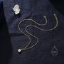 Clear Cz Halo Flower Pendant Necklace, thumbnail 5 of 12
