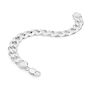 Sterling Silver Curb Chain Bracelet Eight.Five Inches, thumbnail 1 of 3