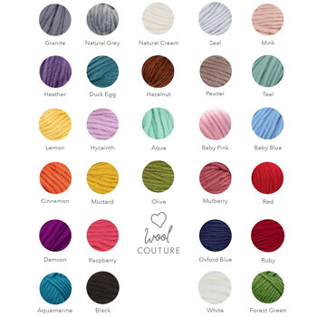 Giant Cable Cushion Intermediate Knitting Kit, 8 of 9