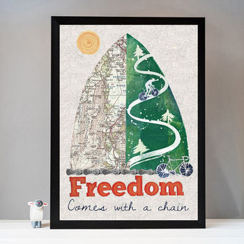 'Freedom' Bike Print, 3 of 10