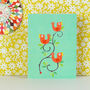 Mini Singing Birds Card, thumbnail 3 of 4