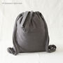 Four In One Vegan Reversible Cotton Backpack Tote, thumbnail 6 of 12