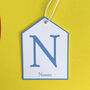 Personalised Initial Gift Tag - Small, thumbnail 3 of 8
