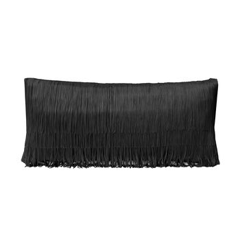 Rectangular Velvet Tassel Cushion, 2 of 4