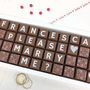 Personalised Please Will You Marry Me Chocolate Gift, thumbnail 4 of 5