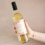 Personalised Bees And Butterflies Wine, thumbnail 1 of 2