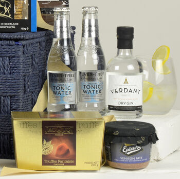 Glorious Gourmet Gift Hamper Basket, 3 of 7