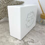 Personalised Wreath Cremation Urn For Ashes | One.09 Litres, thumbnail 4 of 10
