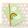 Mini Rainbow Greetings Card, thumbnail 3 of 4