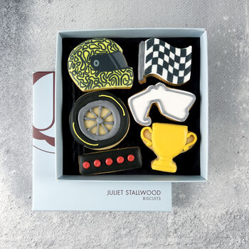 Motor Racing Vanilla Biscuit Box, 2 of 6