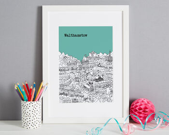 Personalised Walthamstow Print, 11 of 11