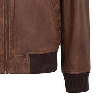Men’s Sheepskin Leather Jacket Airborn, 8 of 10