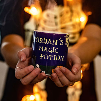 Personalised Halloween Magic Potion Mug, 6 of 7