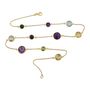 Chennai Gold Plated And Multi Gemstone Necklace, thumbnail 2 of 8