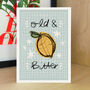 Old And Bitter Cheeky Lemon Birthday Card, thumbnail 1 of 3