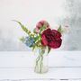 Artificial Peony And Ranunculus Bouquet, thumbnail 1 of 6