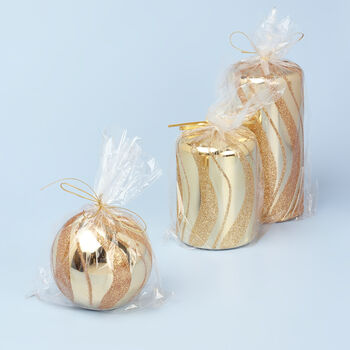 Gold Spiral Candles By G Decor, 5 of 5