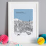 Personalised University Of Sussex Graduation Gift Print, thumbnail 1 of 7