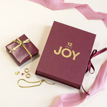 Jewellery Advent Calendar 12 Days Of Joy, 4 of 9