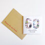 Personalised 60th Birthday Photo Collage Card, thumbnail 7 of 7