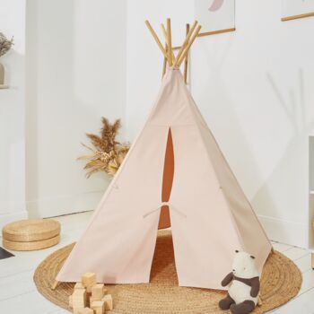 Personalised Thumbelina Pink Teepee Tent, 2 of 6