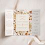 Wildflower Frame Gatefold Wedding Invitations, thumbnail 1 of 5