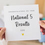 Congratulations On Your National Five Results Card, thumbnail 1 of 2